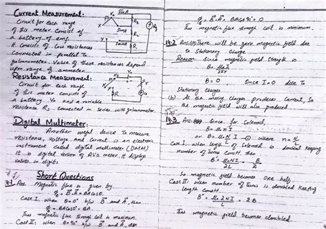 2nd Year Physics Notes For All Boards .
